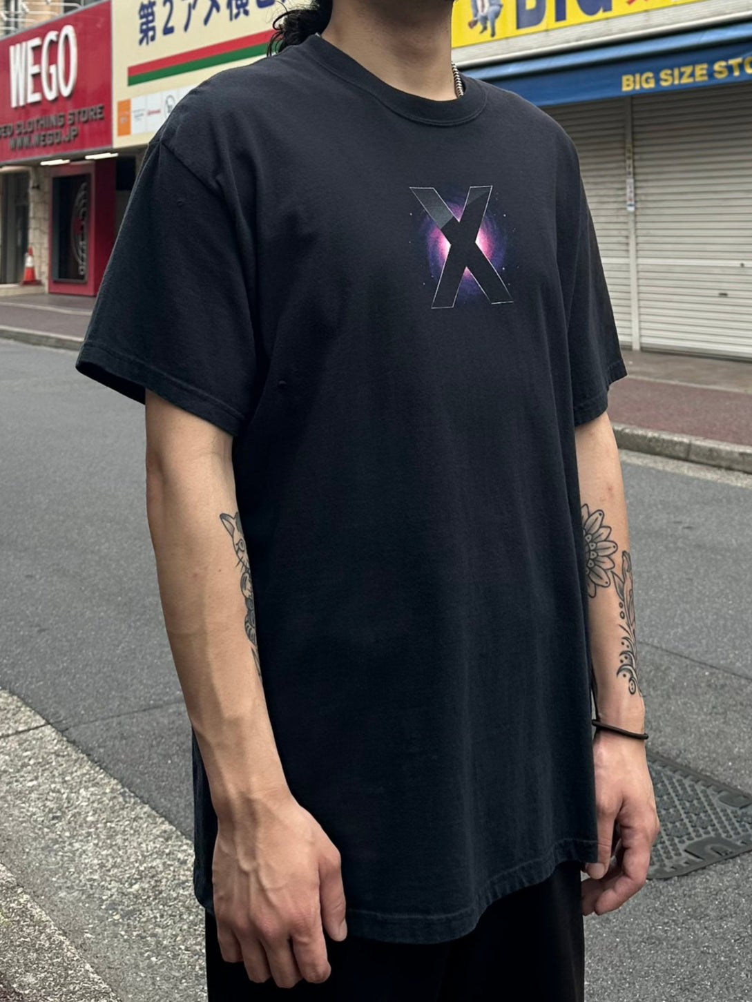 00's APPLE「Mac OS X」　企業Tシャツ