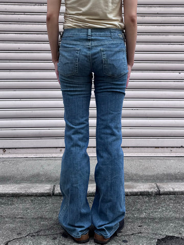 00’s DIESEL「0010AD」イタリア製 デニムフレアパンツ
