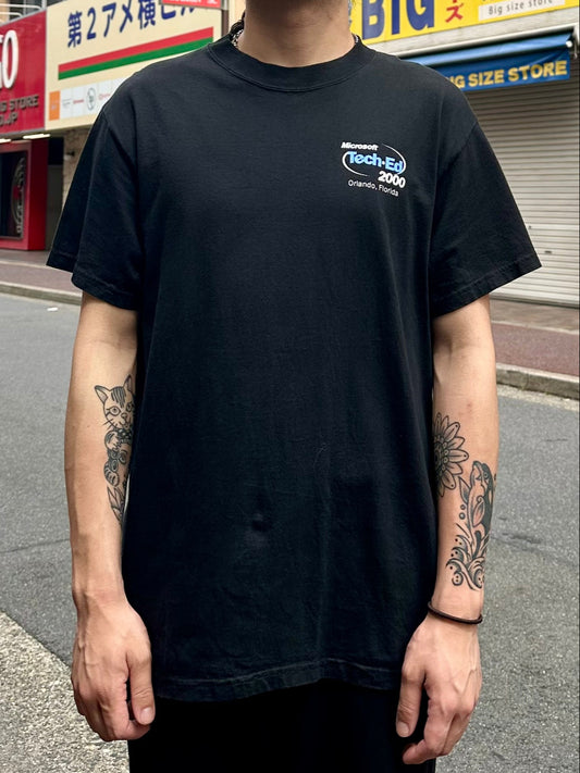00's MICROSOFT 「Tech・Ed 2000」企業Tシャツ