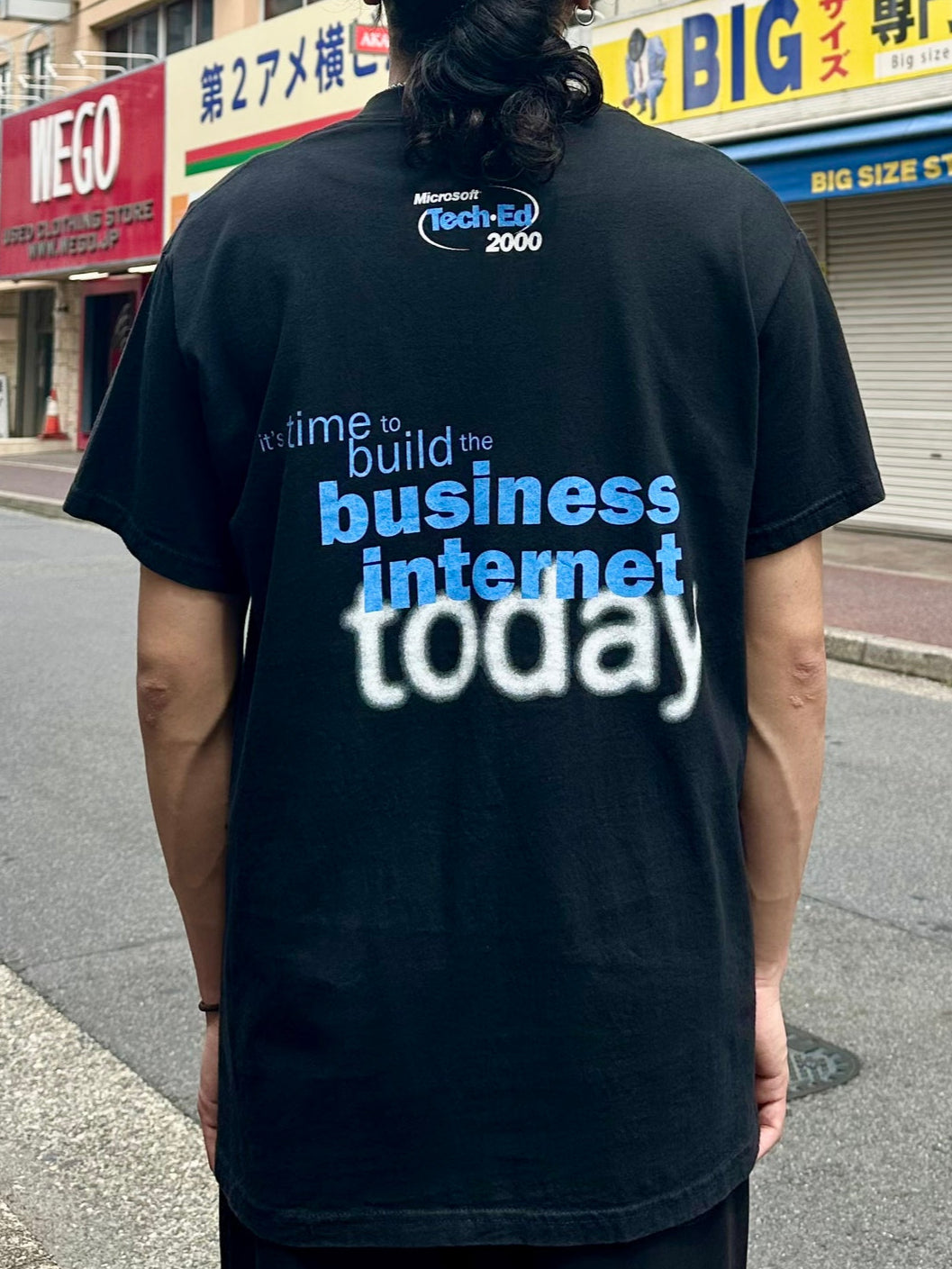 00's MICROSOFT 「Tech・Ed 2000」企業Tシャツ