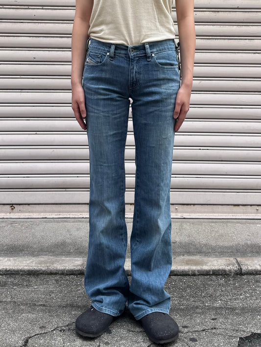 00’s DIESEL「0010AD」イタリア製 デニムフレアパンツ