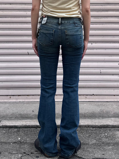 00’s DIESEL「0010MK」イタリア製 デニムフレアパンツ