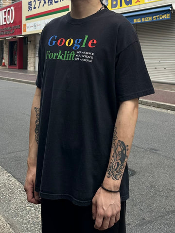 00's GOOGLE「Forklift」企業Tシャツ