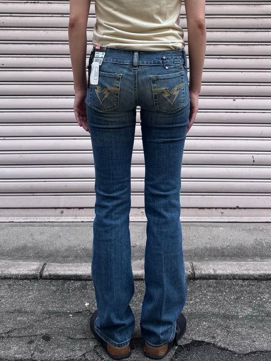 00’s DIESEL「0010M8」イタリア製 デニムフレアパンツ