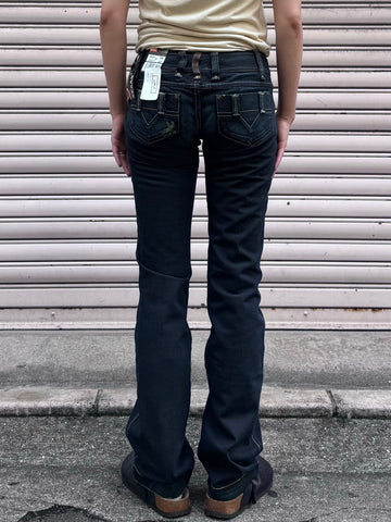 00’s DIESEL「0010LQ」イタリア製 デニムフレアパンツ