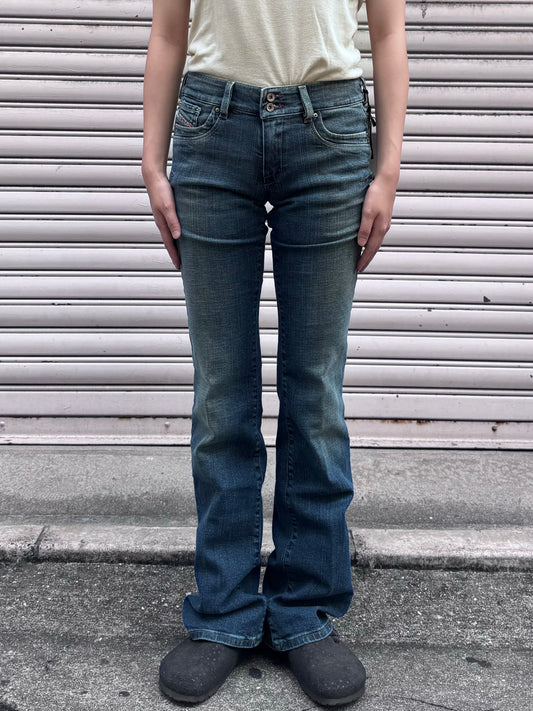 00’s DIESEL「0010MJ」イタリア製 デニムフレアパンツ