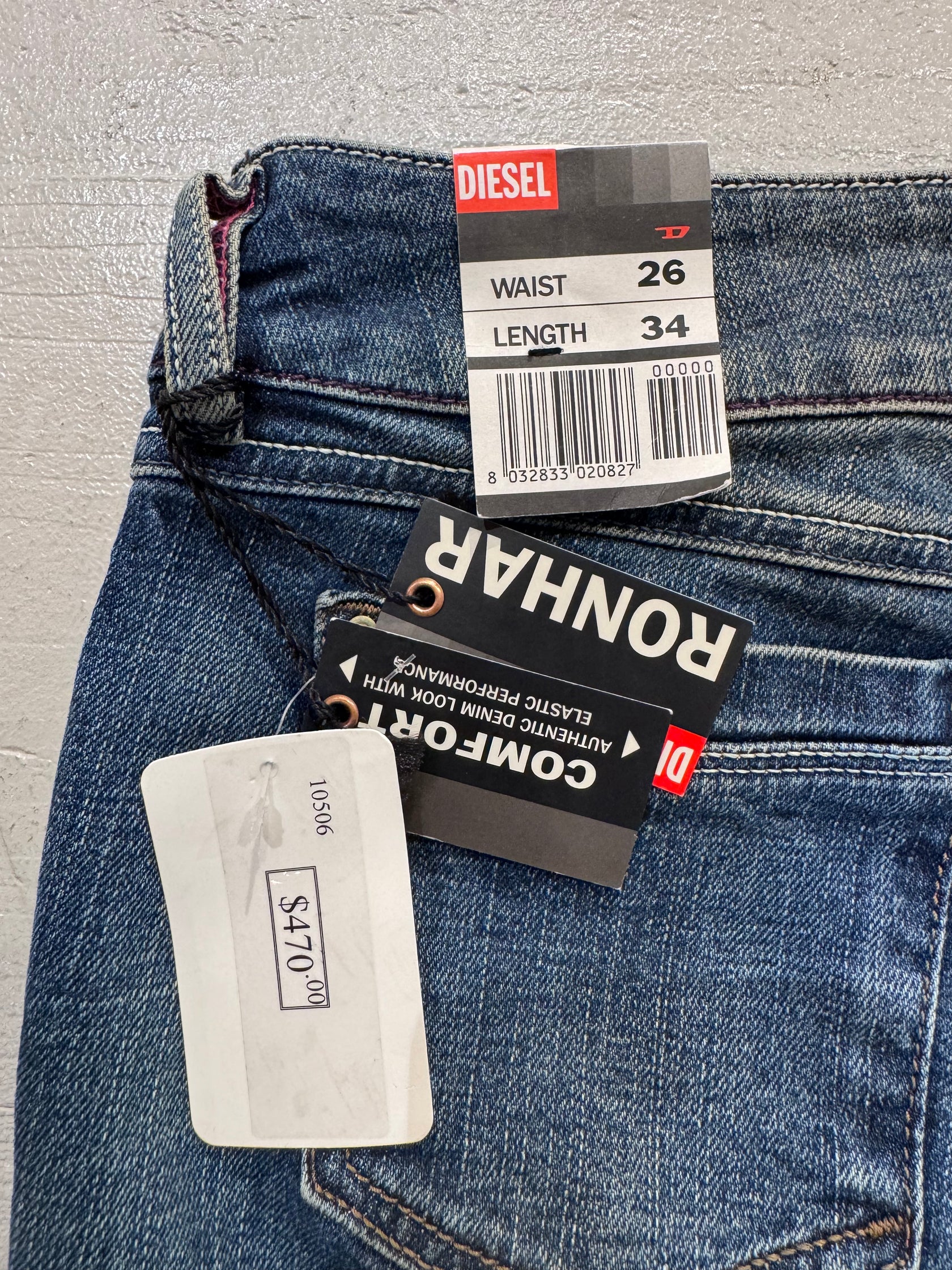 00’s DIESEL「0010MK」イタリア製 デニムフレアパンツ