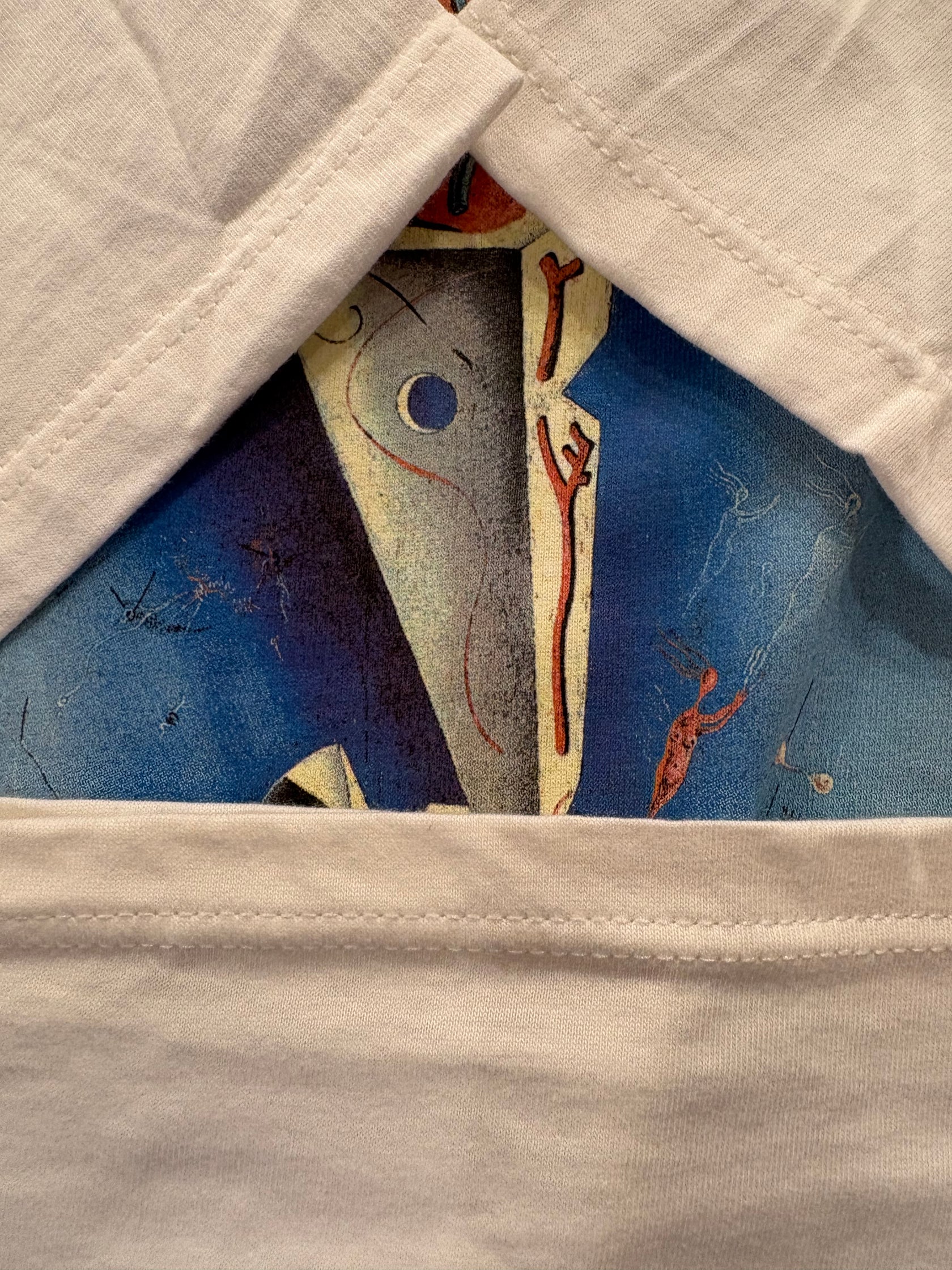 90's「Dali Apparatus and Hand」アートTシャツ