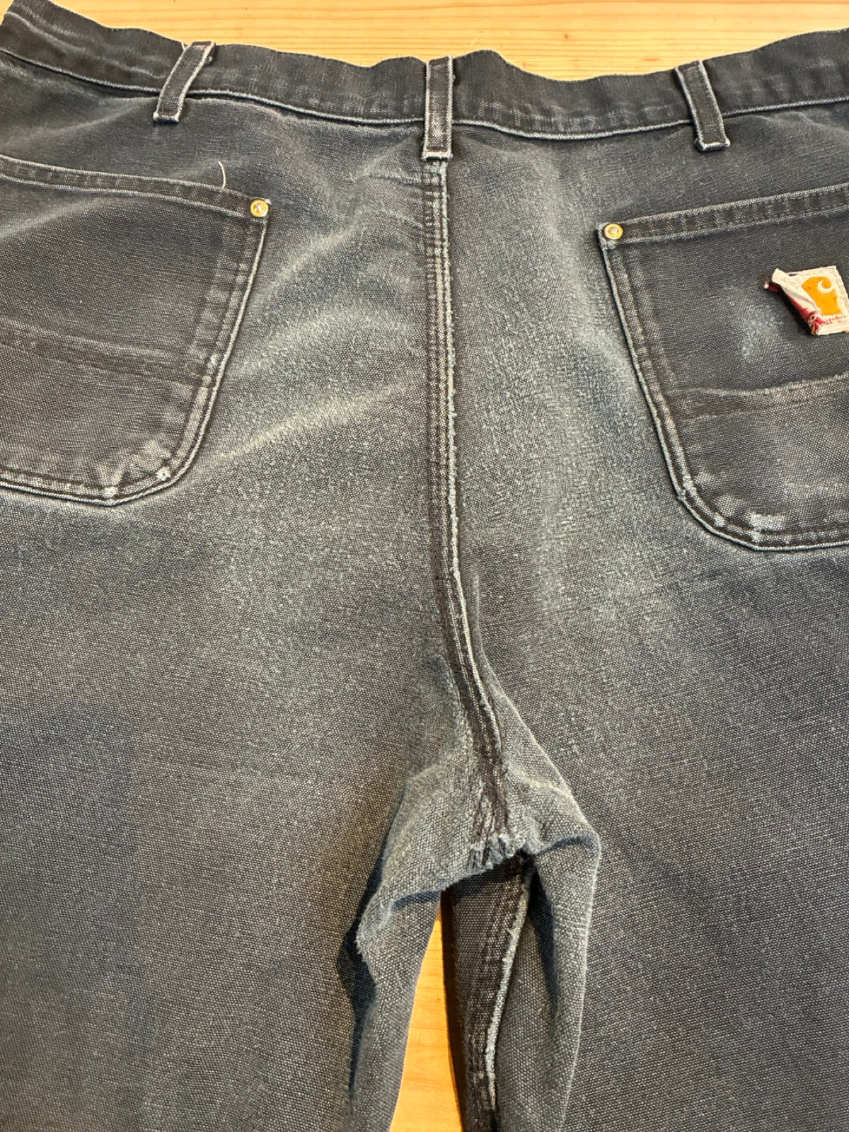90's Carhartt「DOUBLE NKEE」USA製 ダックパンツ