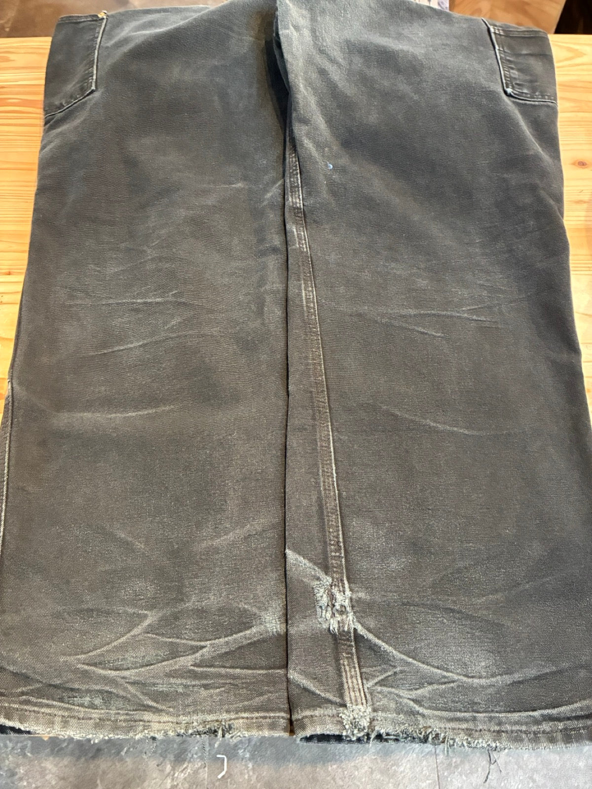 90's Carhartt「DOUBLE NKEE」USA製 ダックパンツ