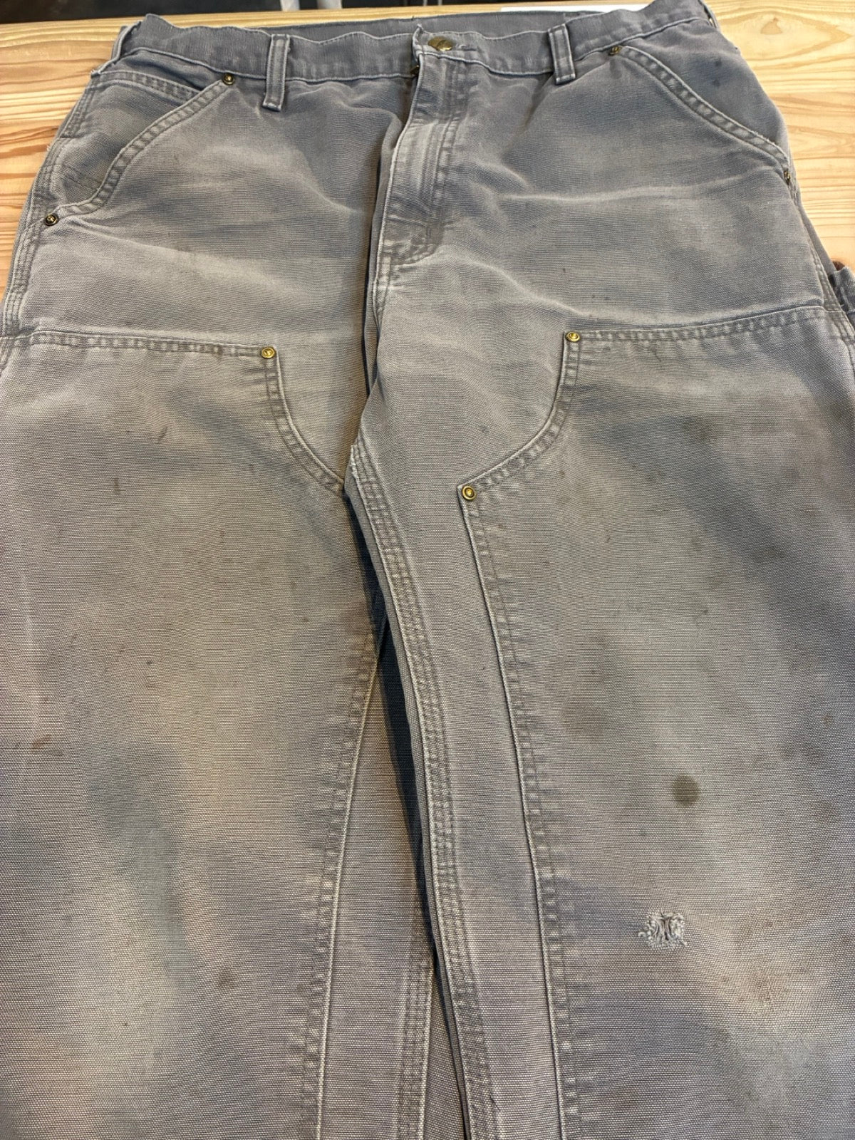 00's Carhartt「DOUBLE NKEE」ダックパンツ