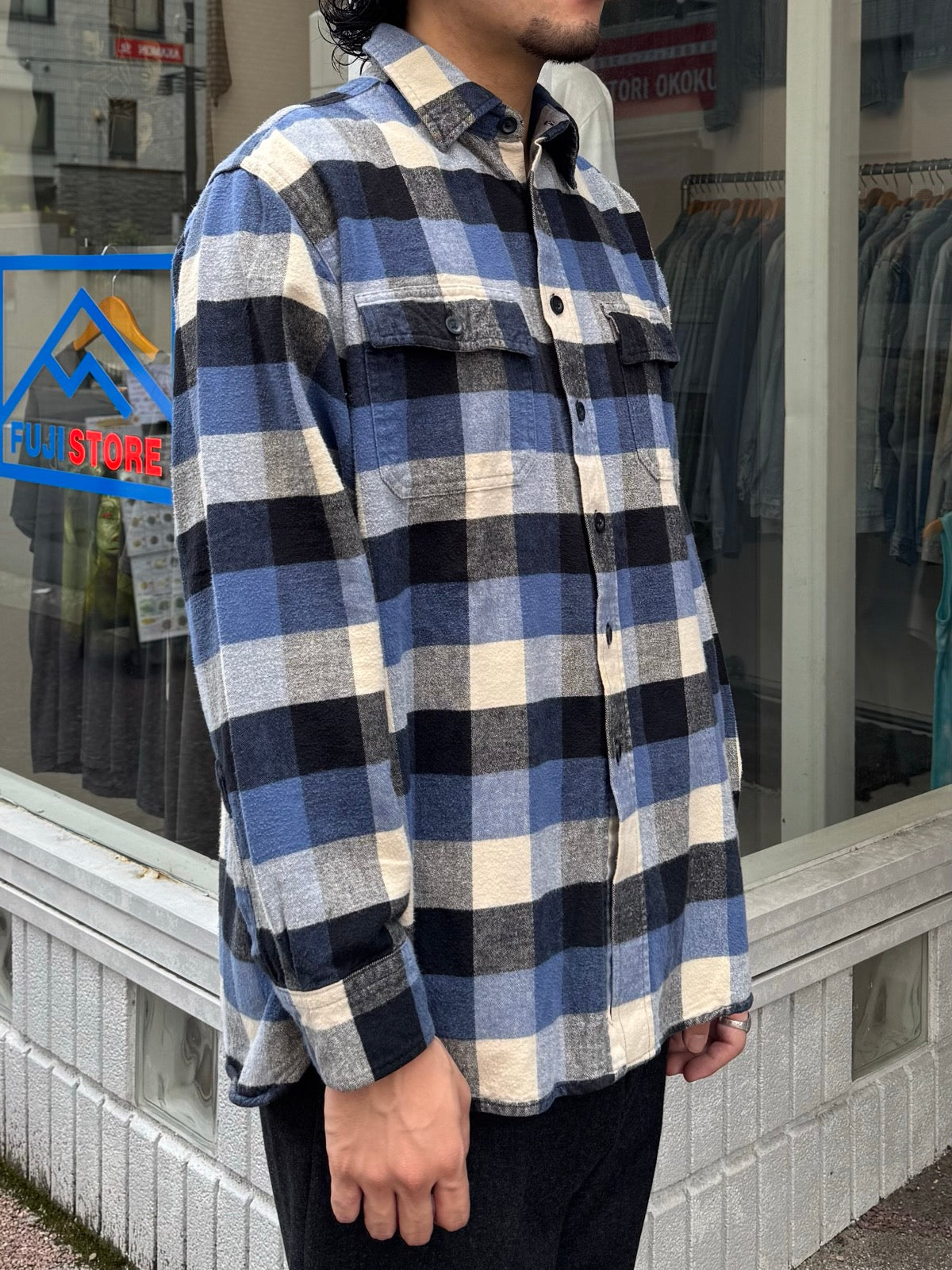 00's L.L.Bean シャモアクロスシャツ