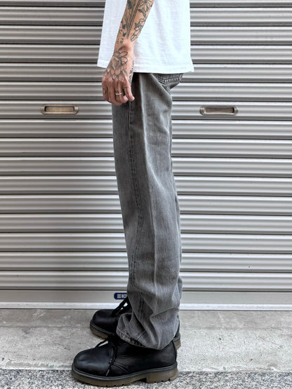 90's levis 「501」USA製 先染めブラックデニム