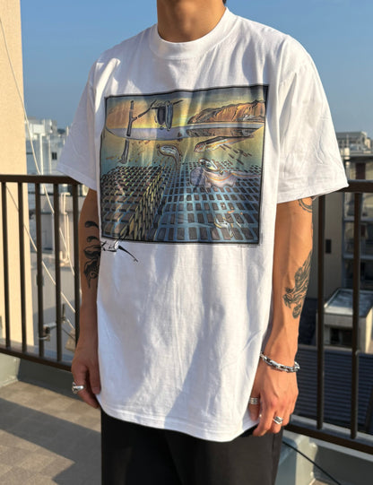 90's 「Dali Disintegration of the Persistence of Memory」アートTシャツ