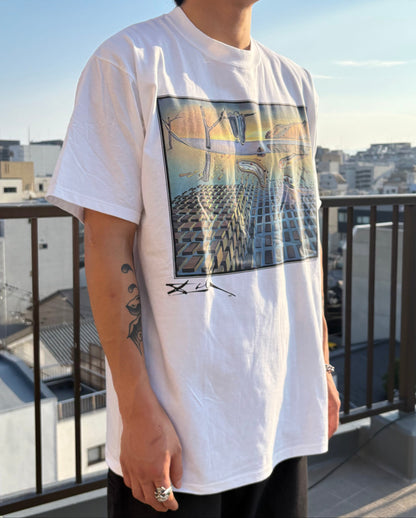 90's 「Dali Disintegration of the Persistence of Memory」アートTシャツ