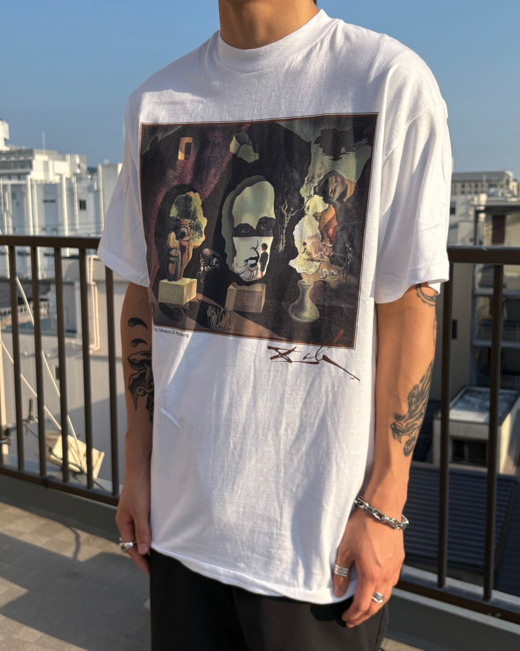 90's 「Dali The Three Ages」アートTシャツ