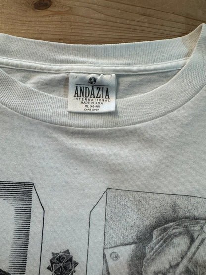 90's M.C.Escher 騙し絵 アートTシャツ