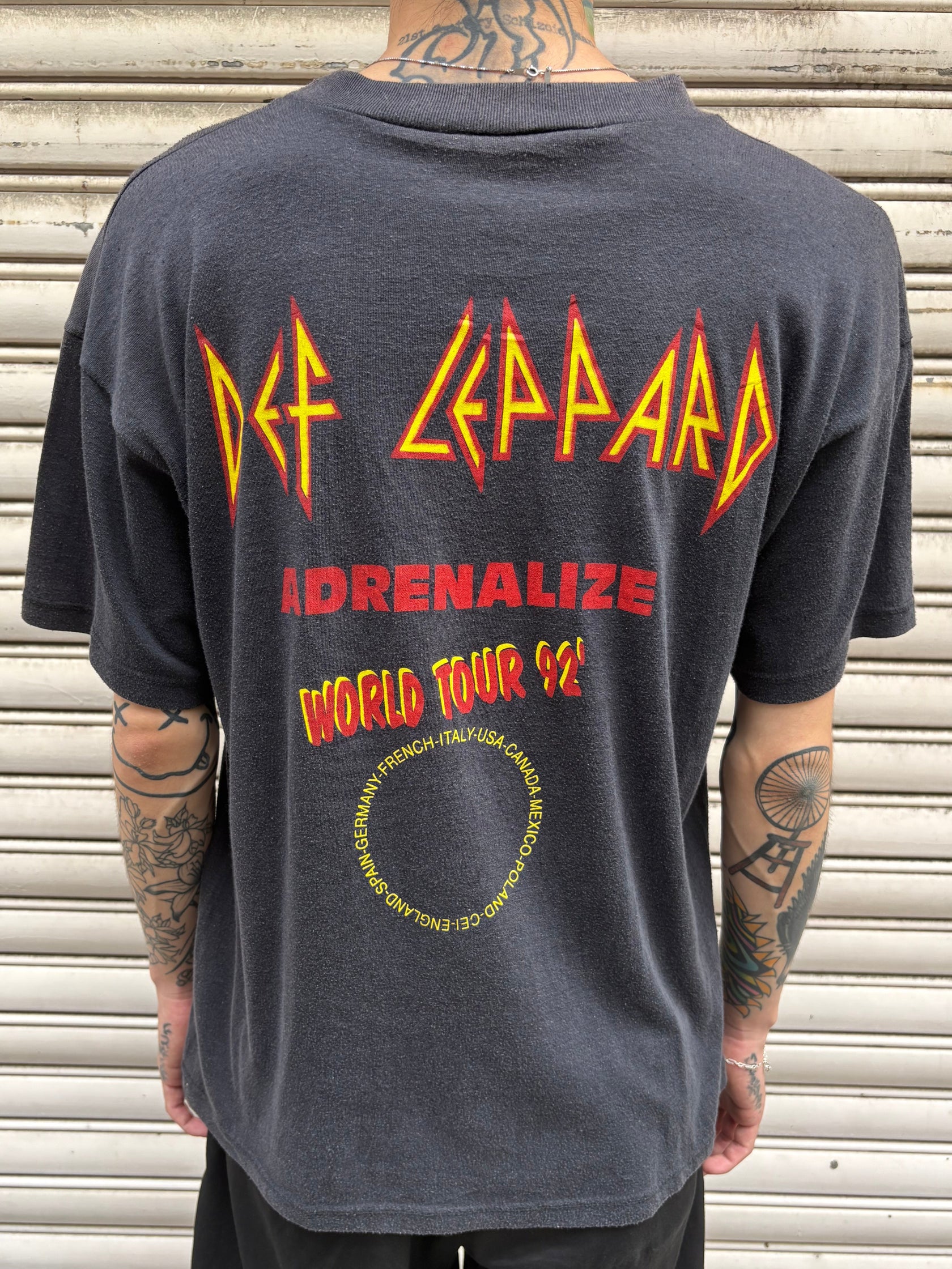 00’s DEF LEPPARD 「Hysteria」バンドTシャツ
