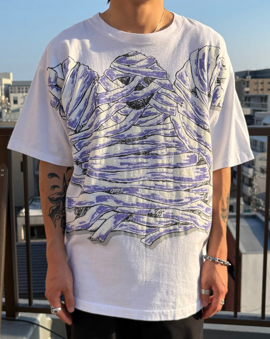 90's「BIG MUMMY」ホワイトTシャツ