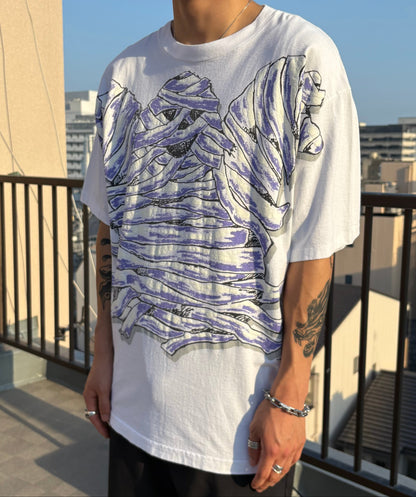 90's「BIG MUMMY」ホワイトTシャツ