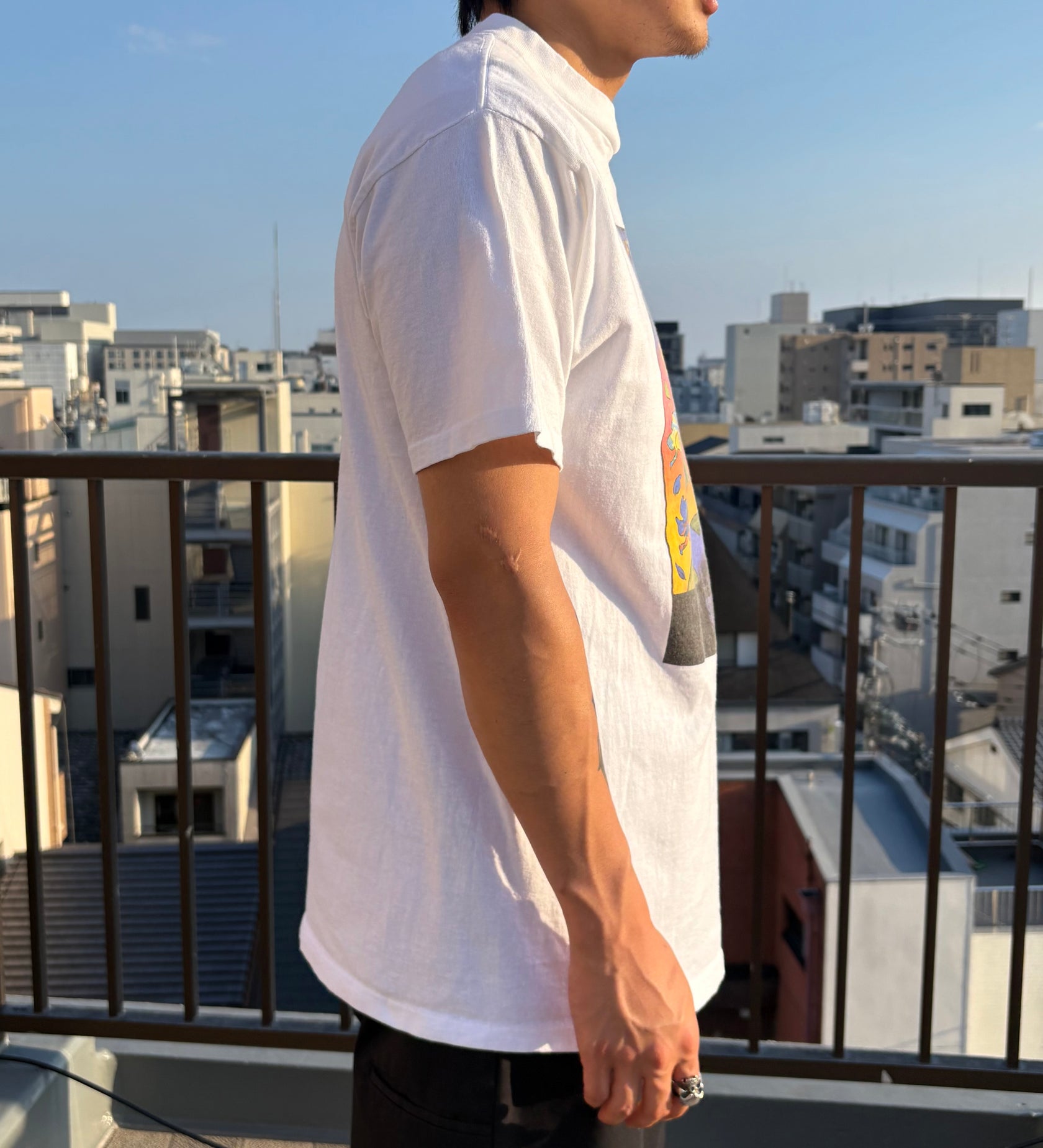 90's「Save The Earth 」USA製 アートTシャツ