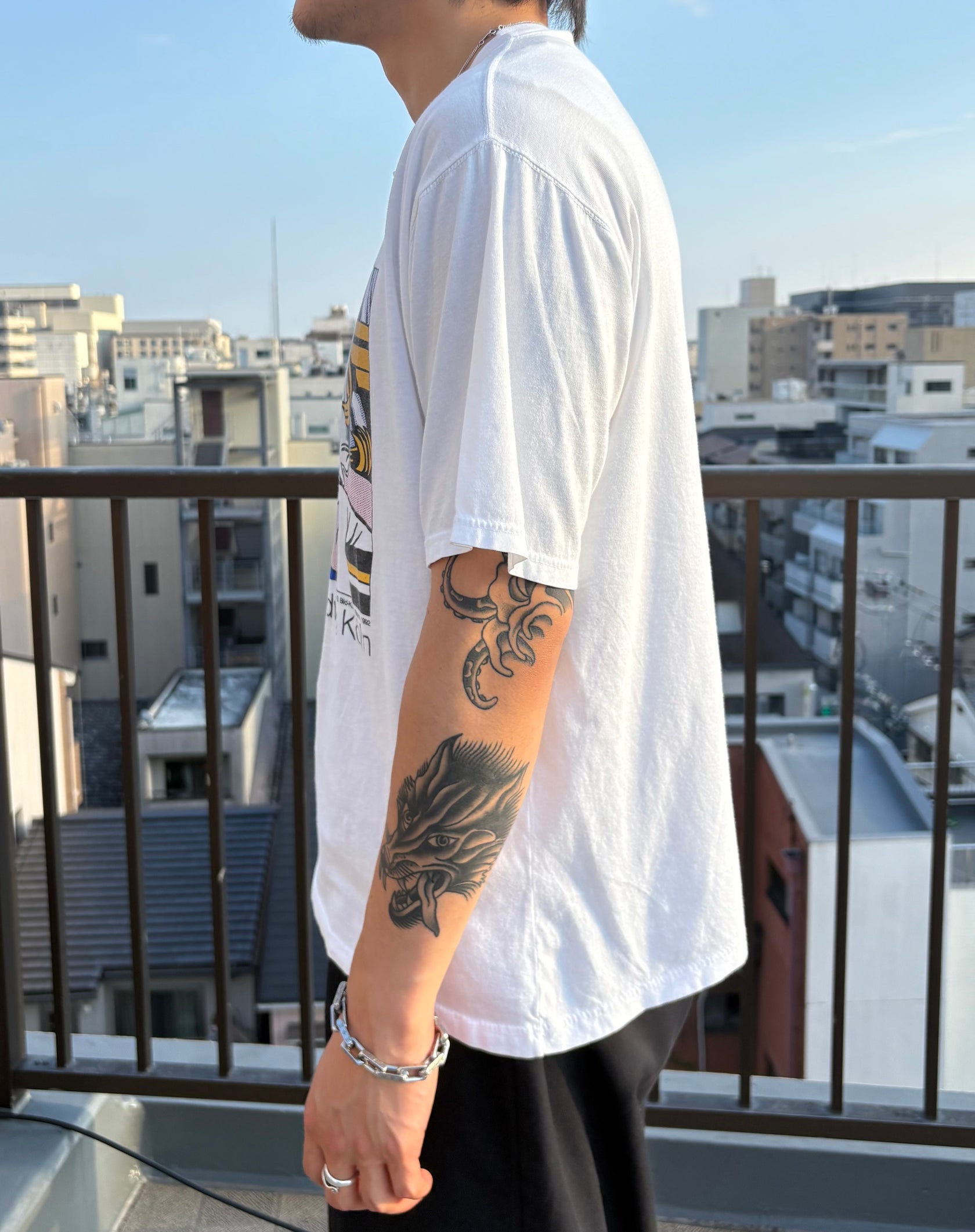 90's「M.Maybe」ホワイトTシャツ
