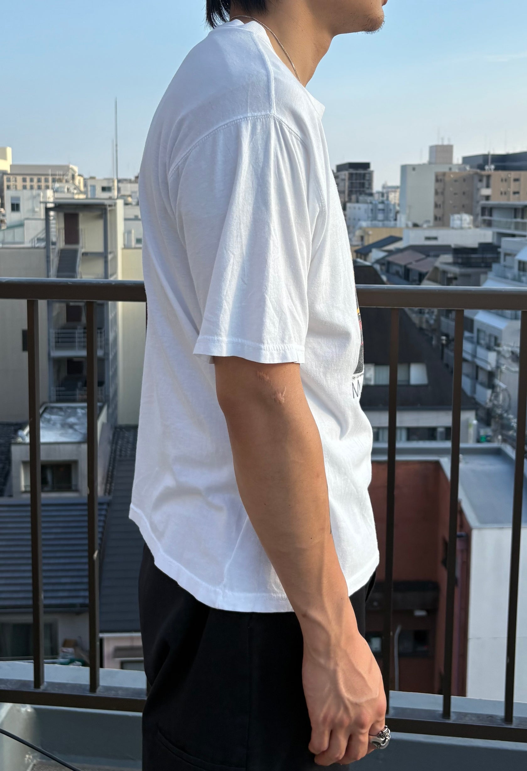 90's「M.Maybe」ホワイトTシャツ