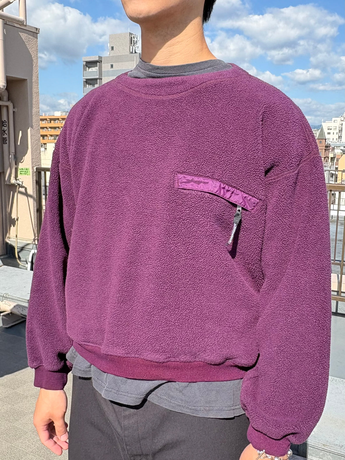90's PATAGONIA「 lightweight synchilla crew」USA製 フリース