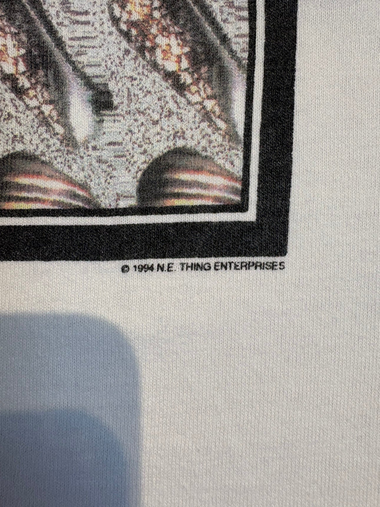 90's「MAGIC EYE」ホワイトTシャツ