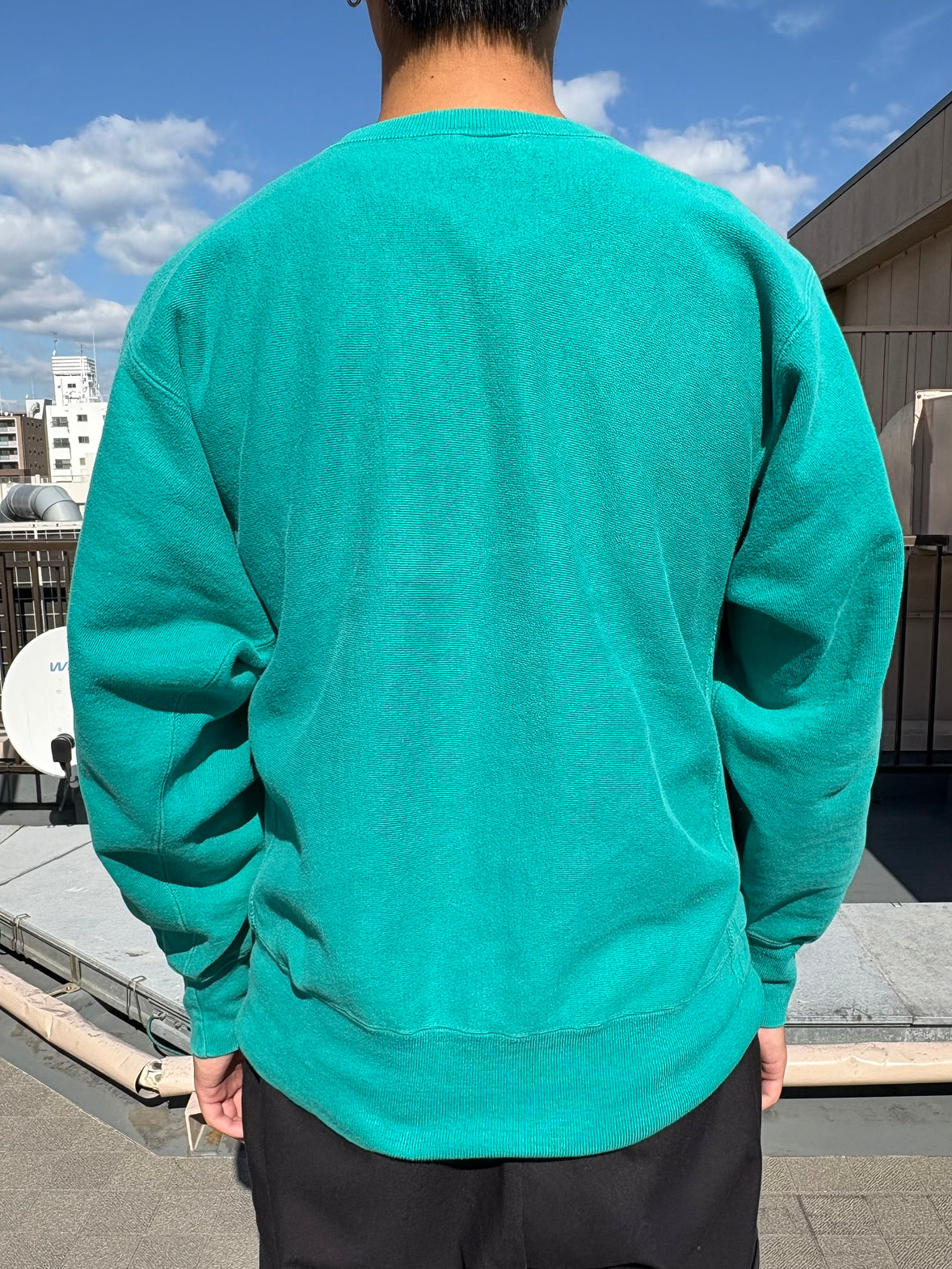 90's CHAMPION「目無し」Reverse Weave USA製 スウェット