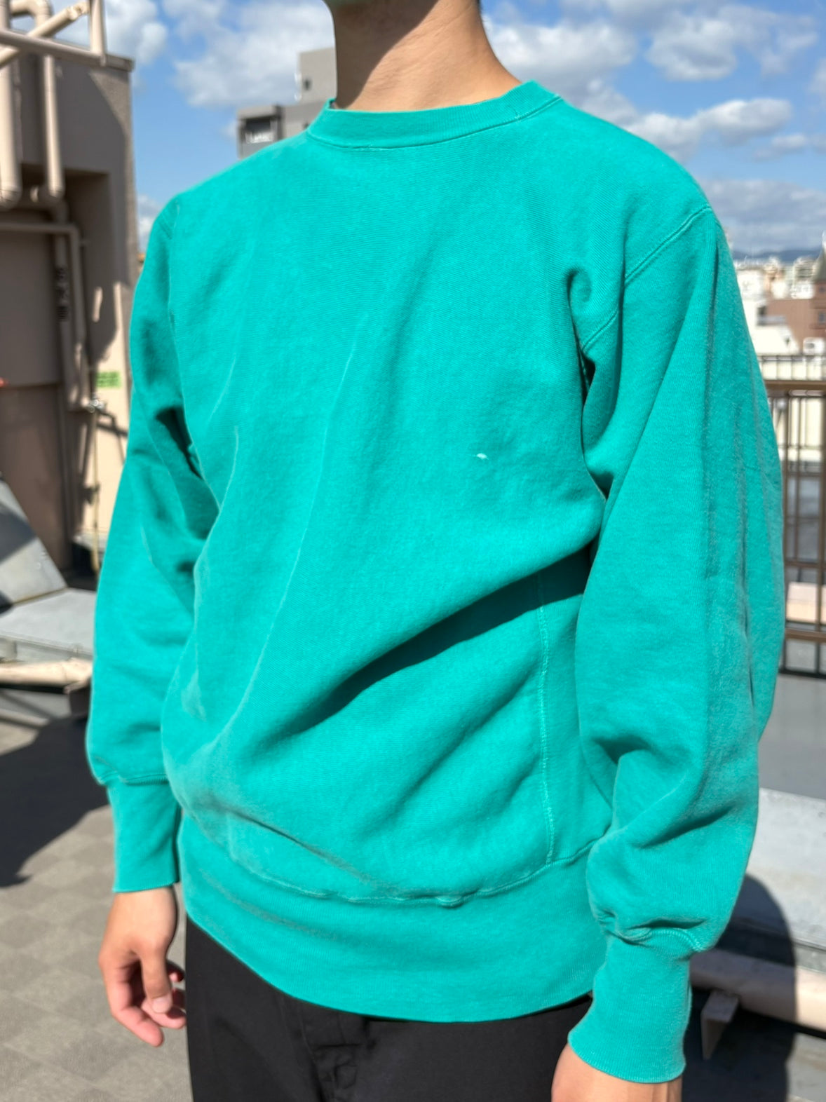 90's CHAMPION「目無し」Reverse Weave USA製 スウェット