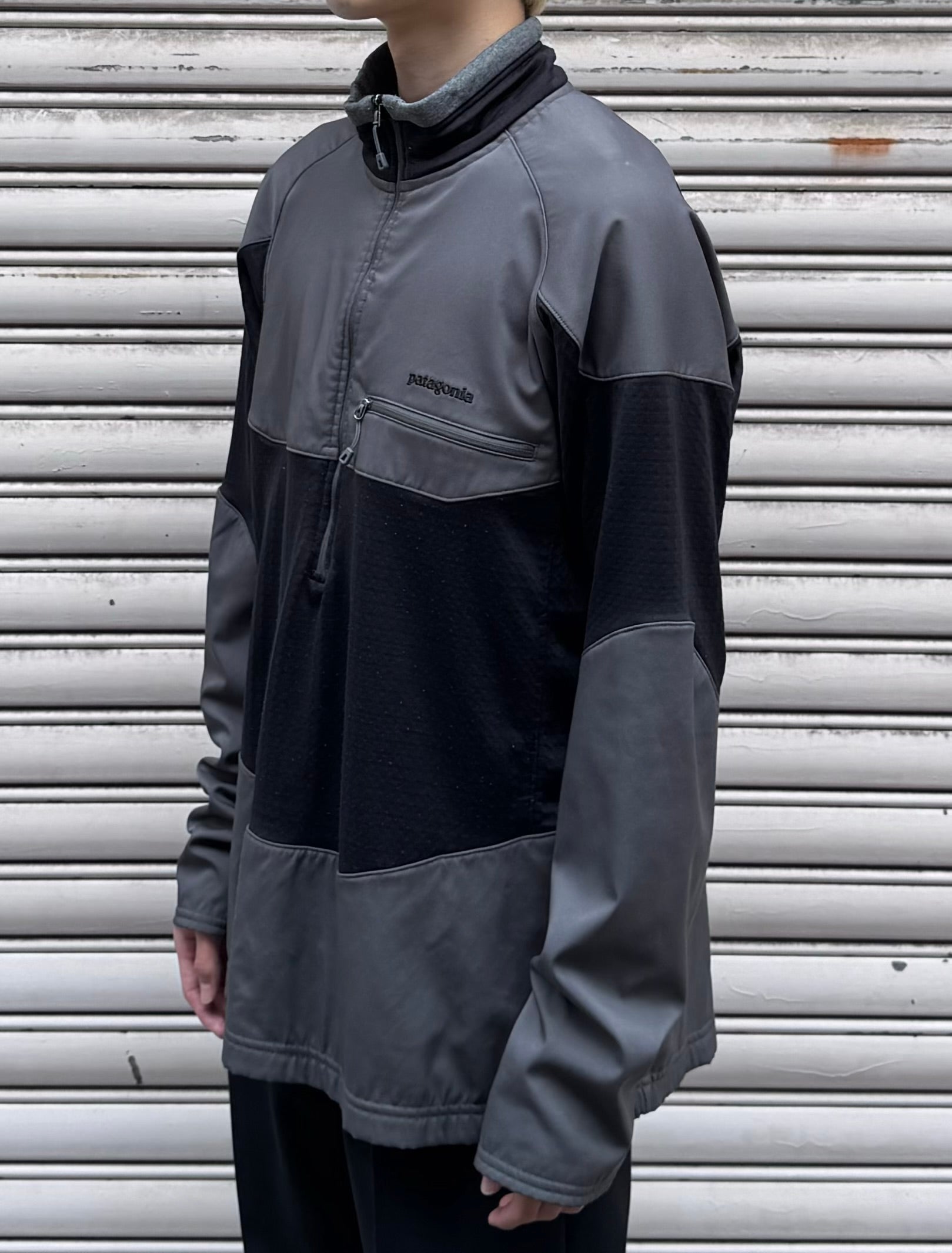 00's patagonia「R1 Field Shirt」ハーフジップ