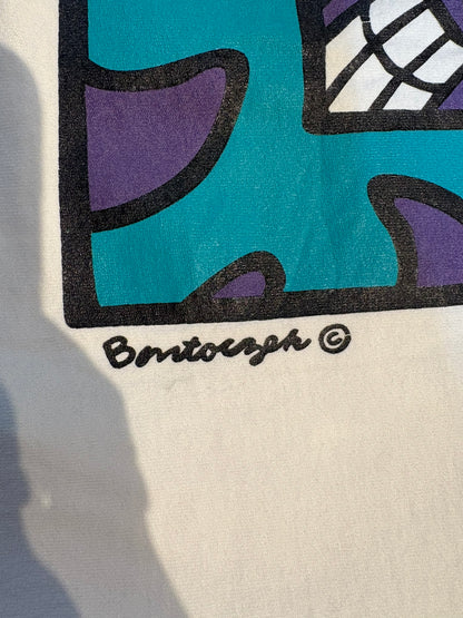 00's「BRADYSMITH ART PRINT」 ホワイトTシャツ
