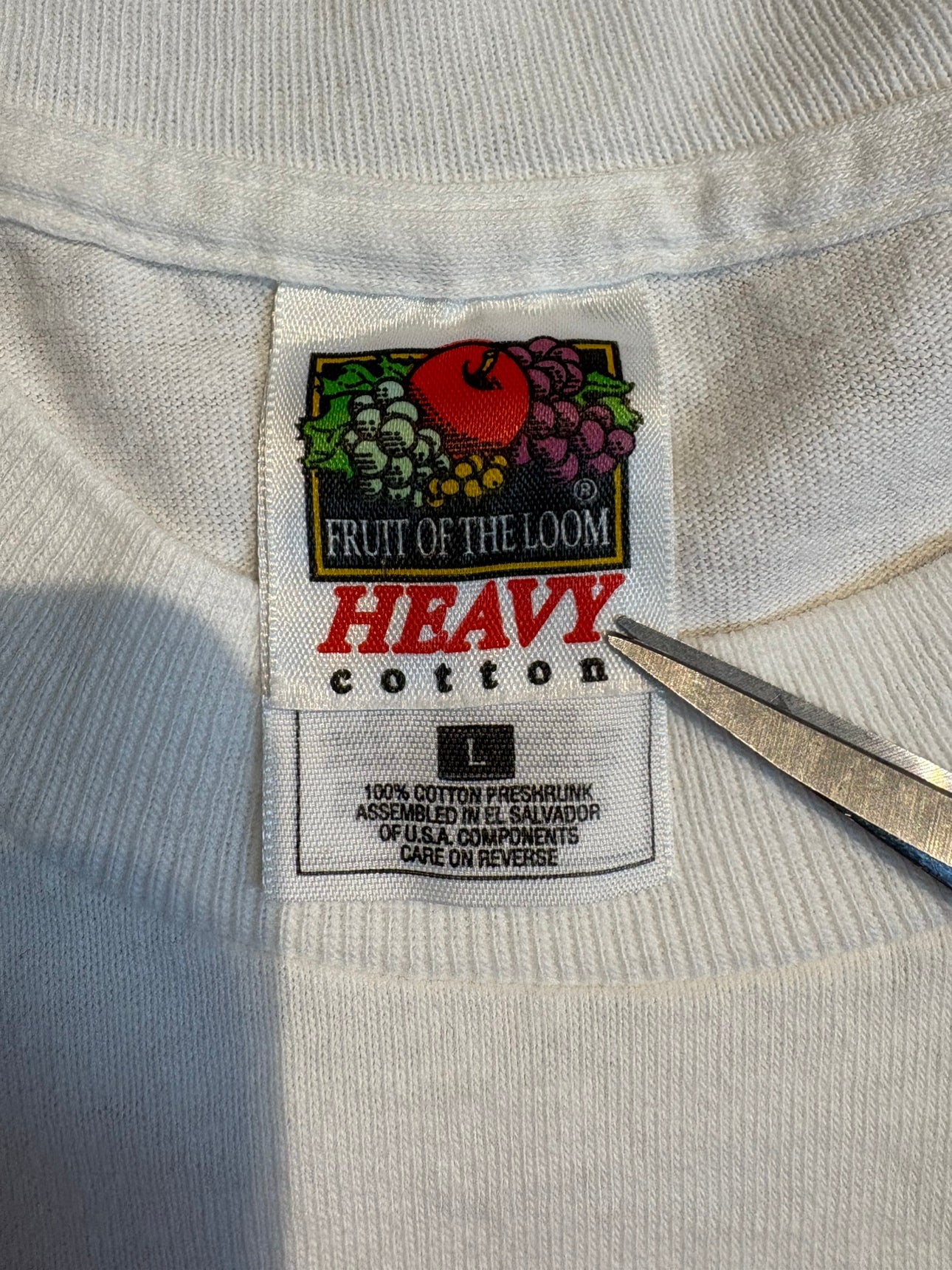 90's「HEALTHY CHILDREN NEW BEGINNING」ホワイトTシャツ
