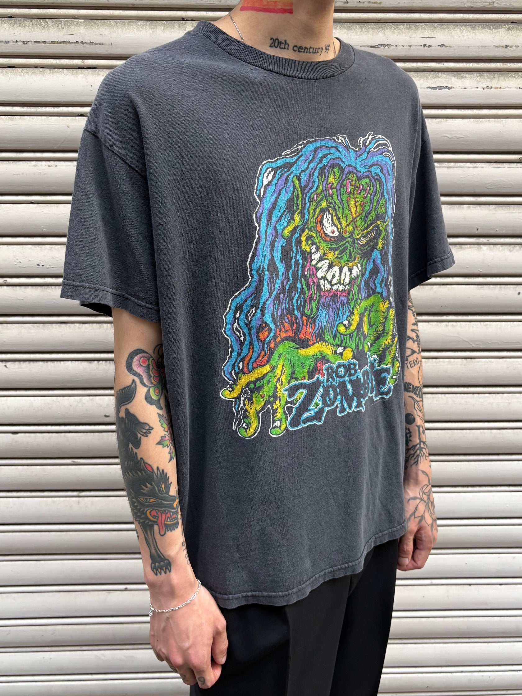 00’s ROB ZOMBIE 「monster print」バンドTシャツ