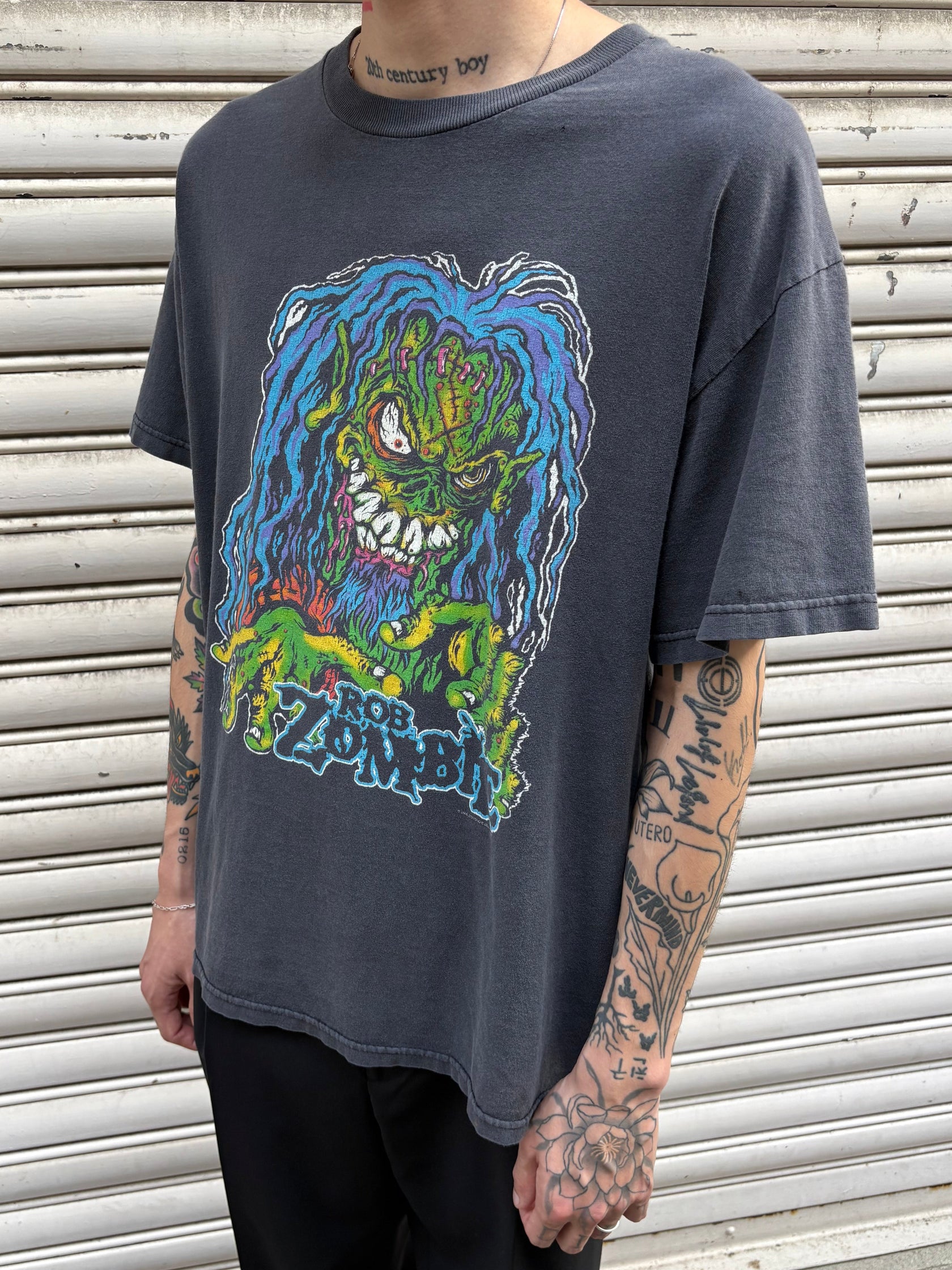 00’s ROB ZOMBIE 「monster print」バンドTシャツ