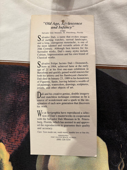 90's 「Dali The Three Ages」アートTシャツ