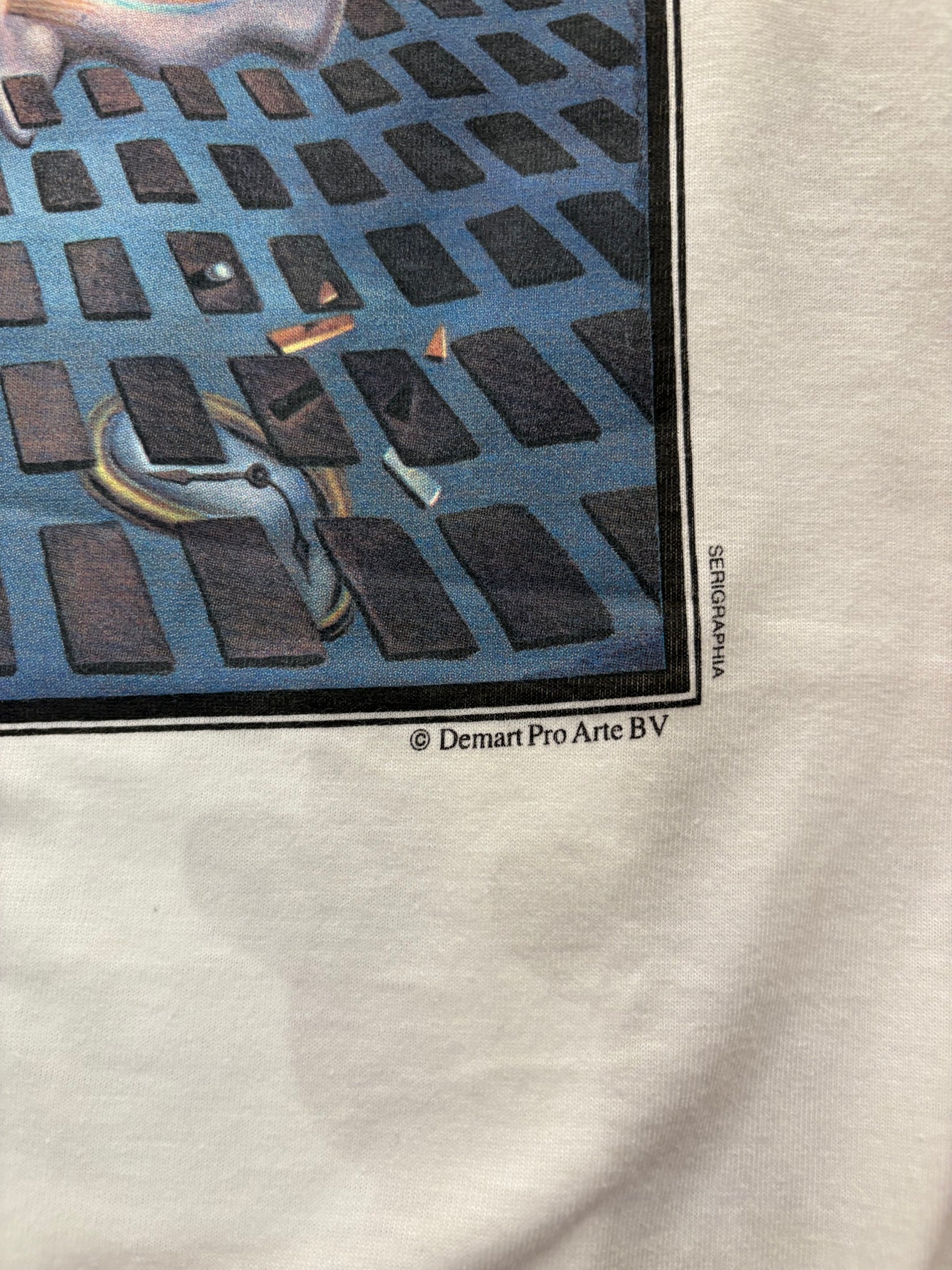 90's 「Dali Disintegration of the Persistence of Memory」アートTシャツ