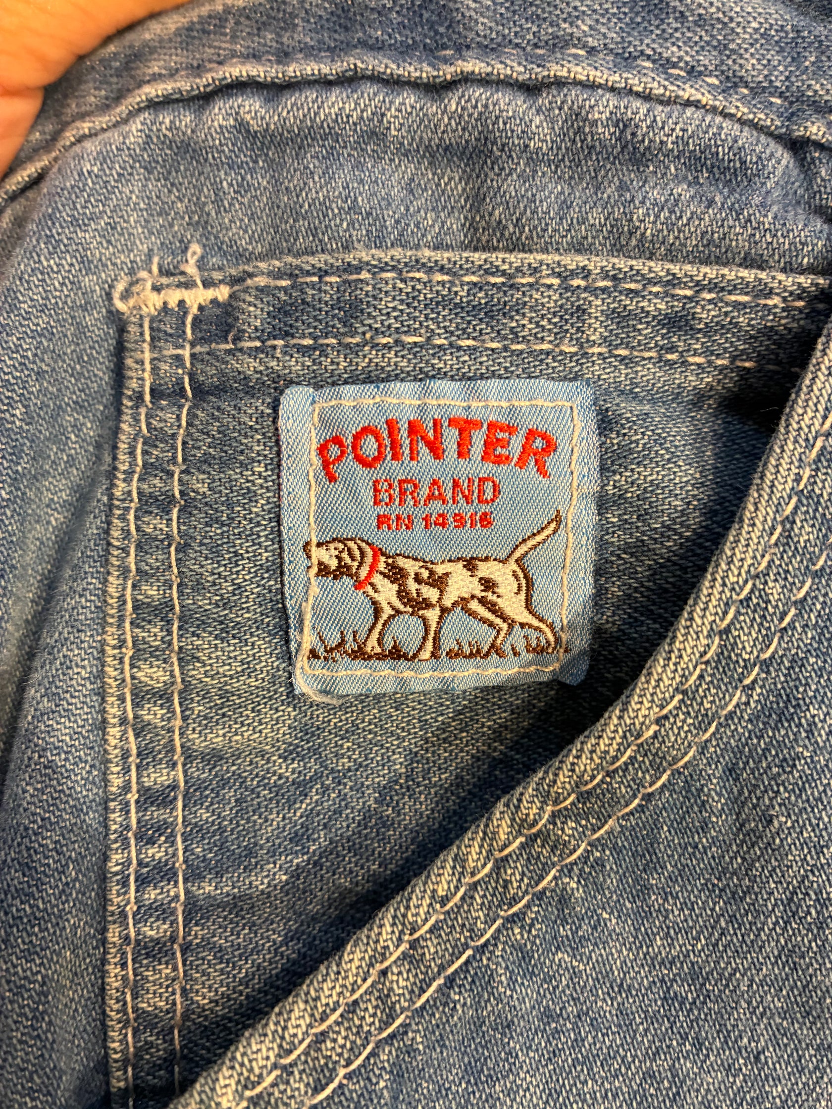 90's~00's 「POINTER 」デニムショーツ