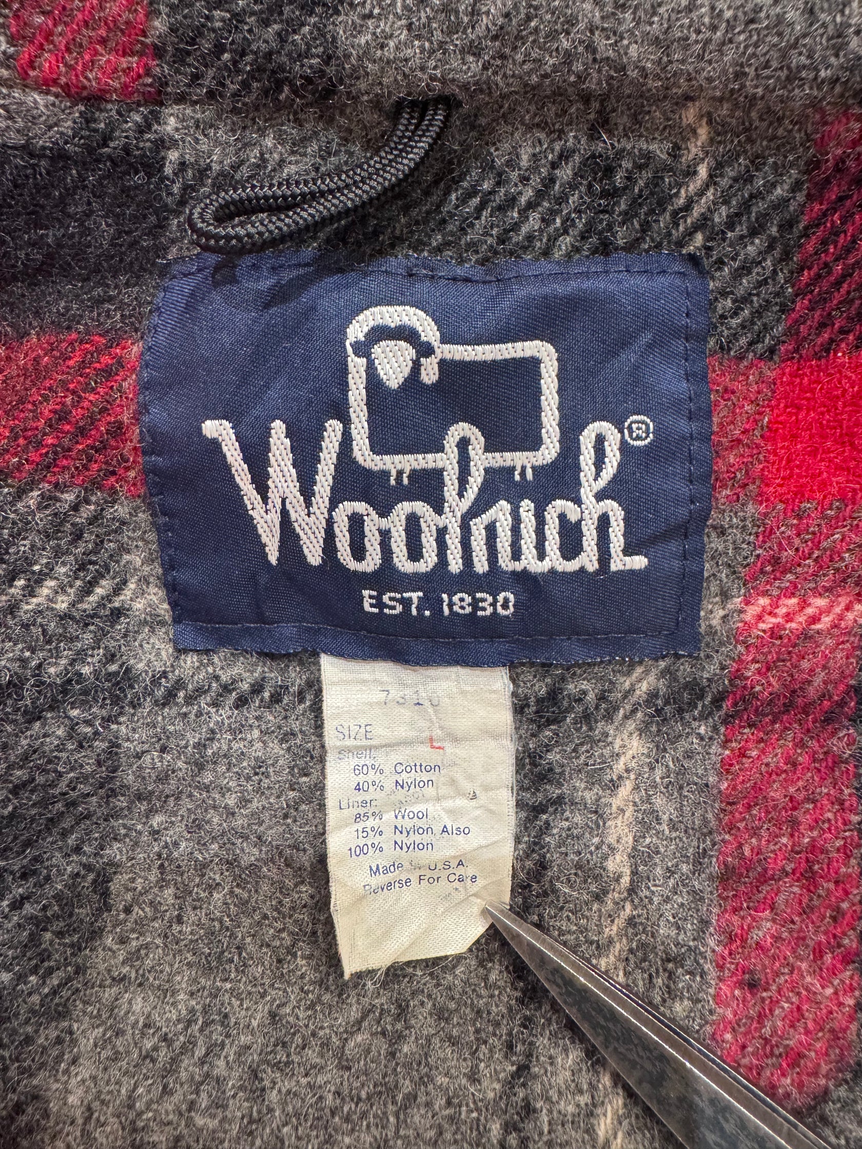 80's WOOL RICH「羊タグ」　USA製　マウンテンパーカー