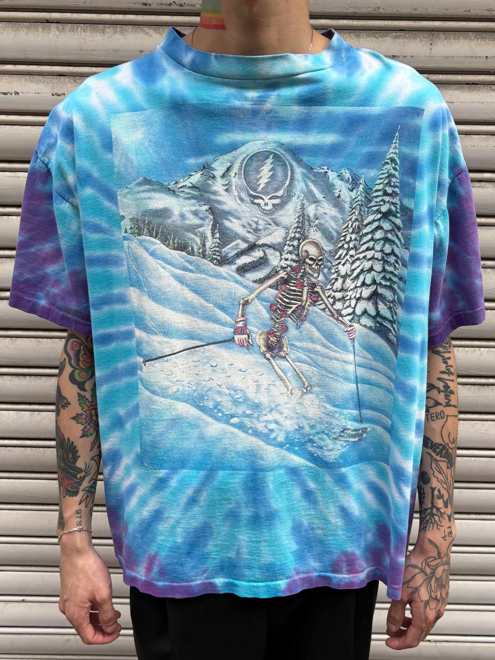 90’s GRATEHUL DEAD「Final Lineup」タイダイバンドTシャツ