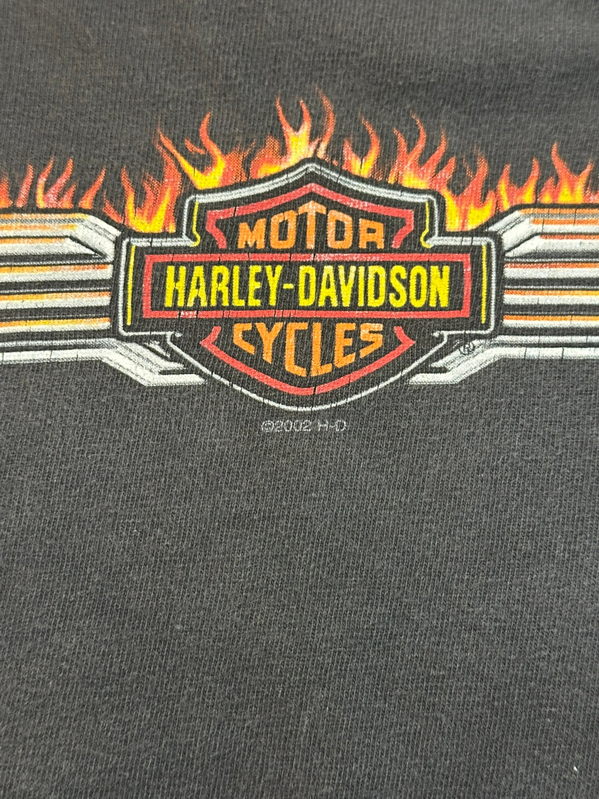 00' sHARLEY-DAVIDSON 「New Orleans」USA製 ハーレーＴシャツ