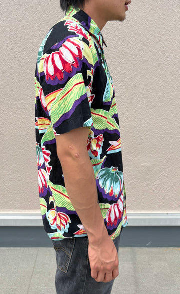 00's PATAGONIA「Pataloha "Black Banana"」アロハシャツ