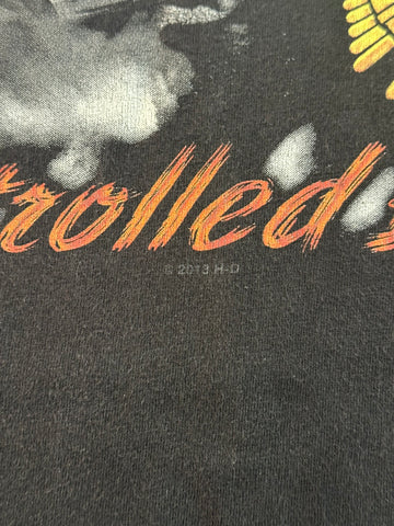 00's HARLEY-DAVIDSON 「Motorcycles」ハーレーＴシャツ