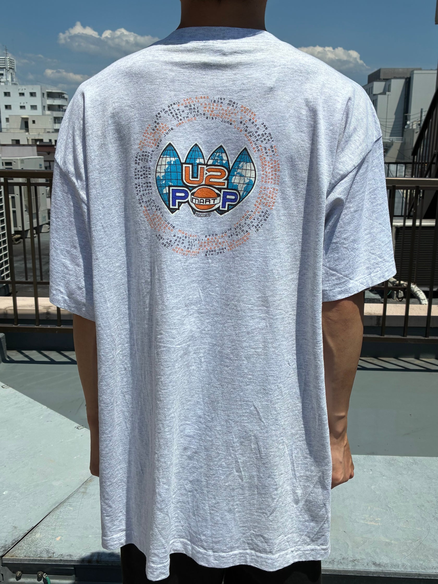 90’s U2「Pop Mart Tour」バンドTシャツ
