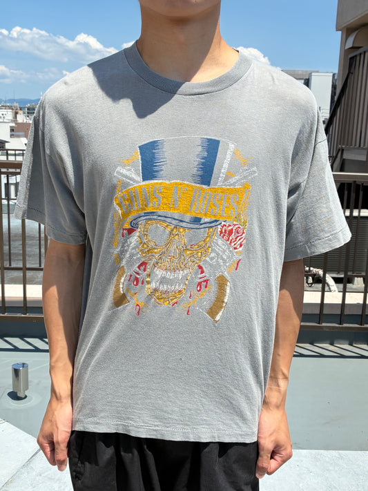 00's　GUNS N’ ROSES 「Scull」バンドTシャツ