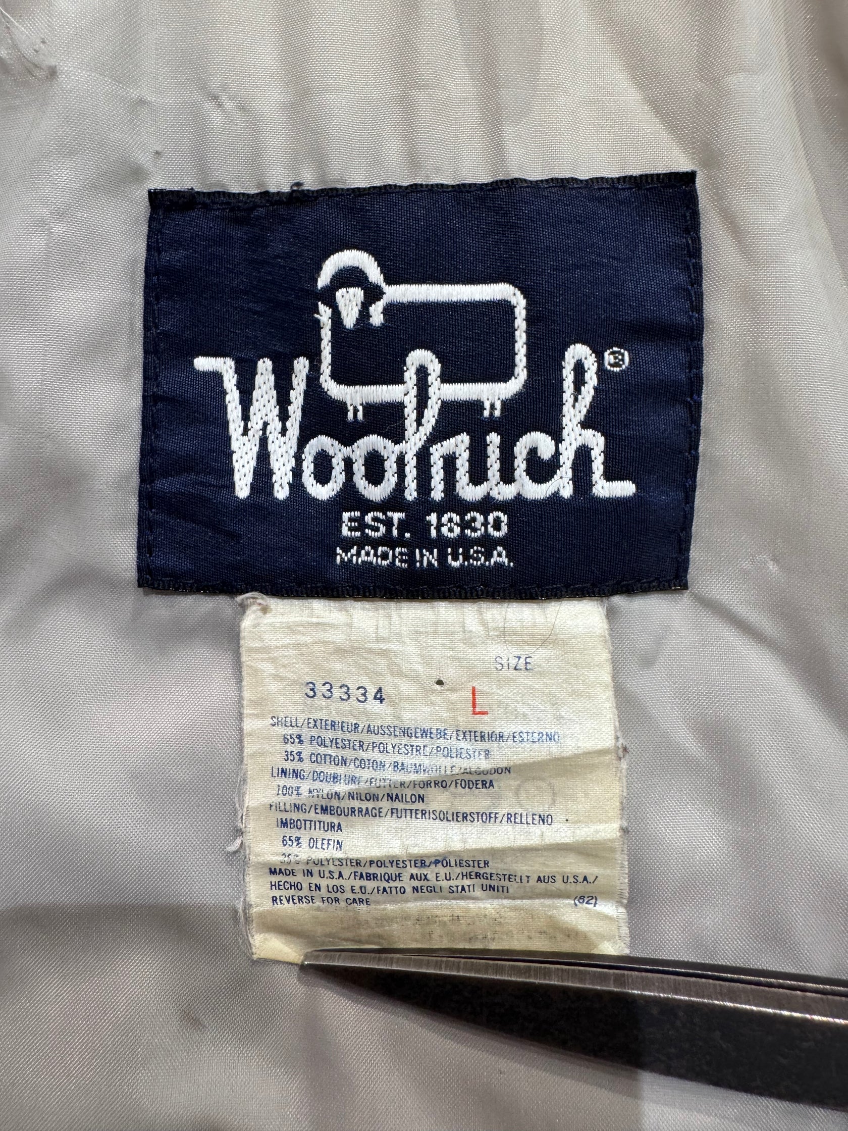 80’s～90’s Woolrich「Field Jacket」USA製
