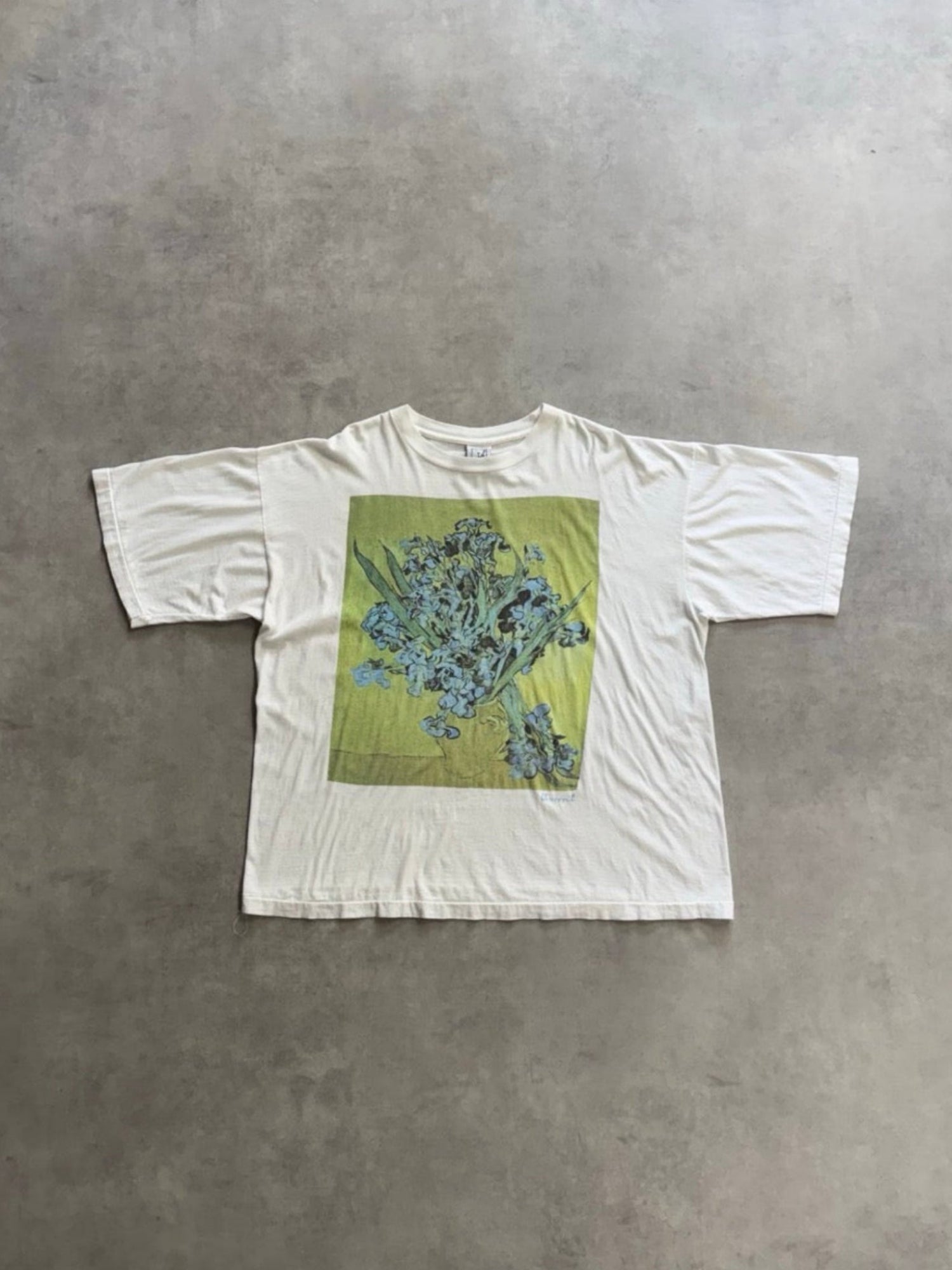 90's VINCENT VAN GOGH「IRIS」アートTシャツ – FUJI STORE