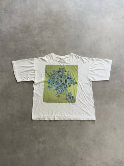 90's VINCENT VAN GOGH「IRIS」アートTシャツ