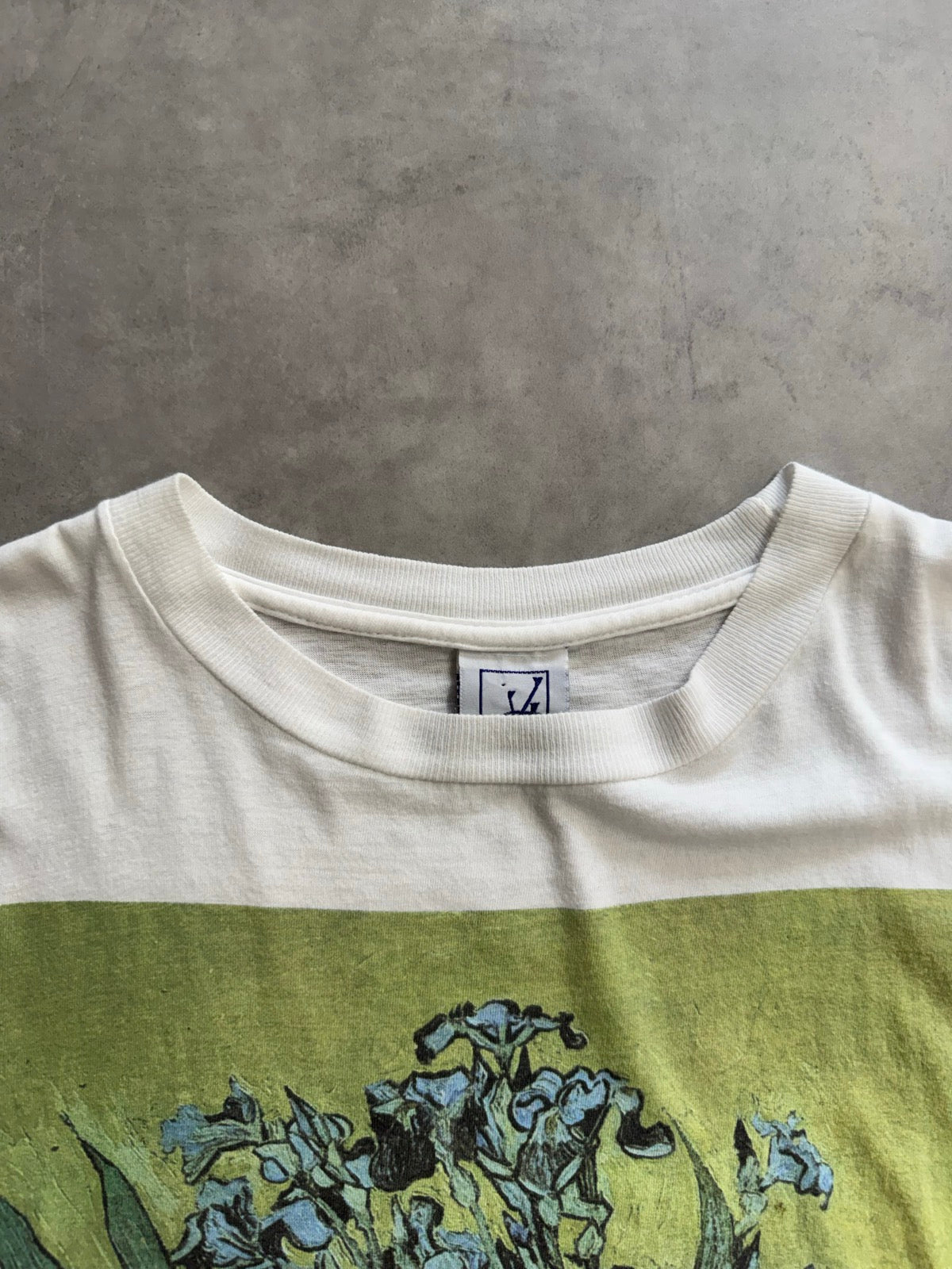 90's VINCENT VAN GOGH「IRIS」アートTシャツ